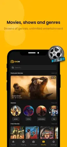 thop-tv-app Movies and shows